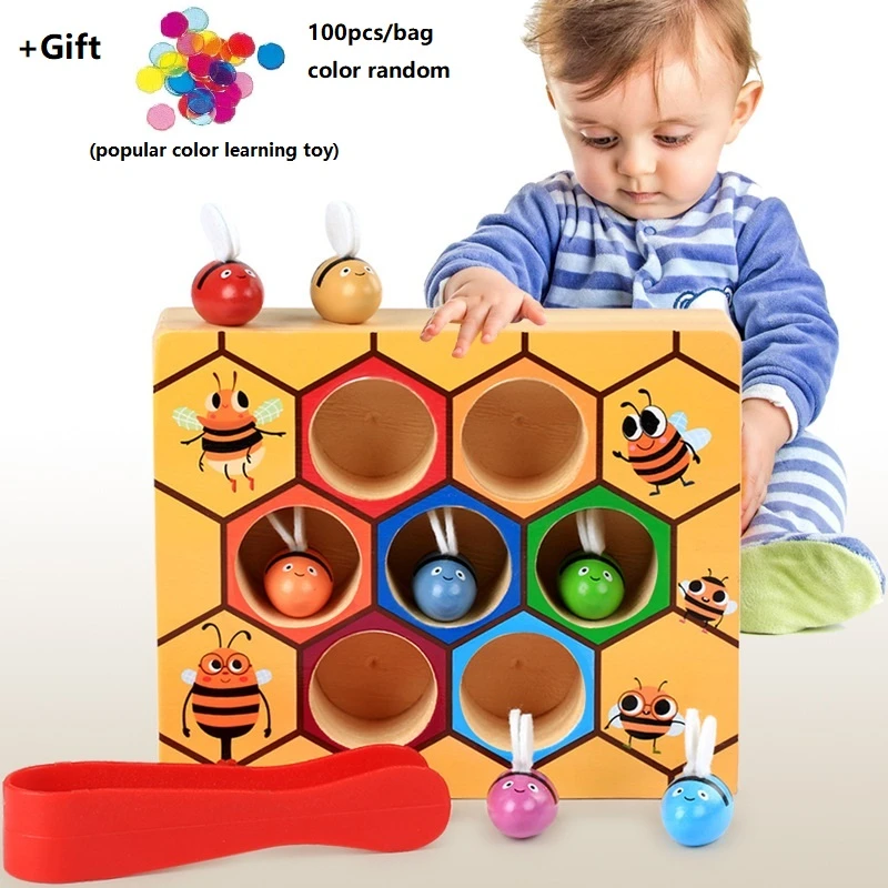 Baby Toys Wooden Educational Color Children Montessori Kids Learning tool gift Baby Toys Wooden Educational Color Children Montessori Kids Learning tool gift