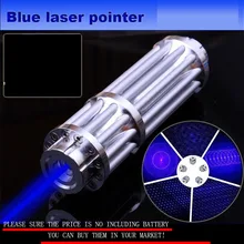 Самый мощный 450нм синий светильник лазерная указка ручка Сильный луч фокус сигаретный светильник er флэш-светильник сжигание сухого дерева Охота