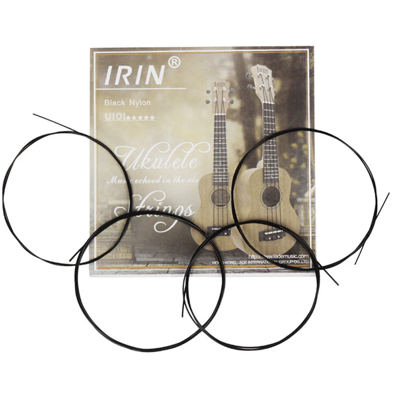 4 Pcs/Set Nylon Ukulele Strings Replacement Part For 21/23/26 Inch Stringed Instrument