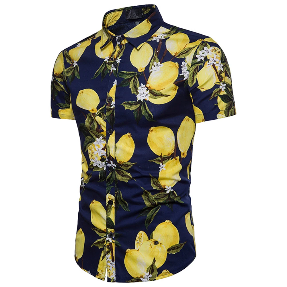 lemon hawaiian shirt