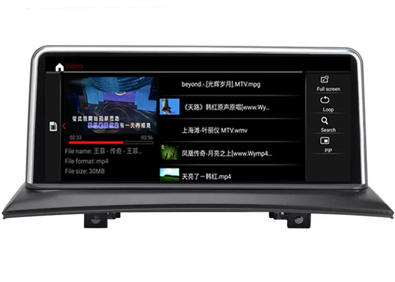 Top Android 9.0 ID7 6 core CAR DVD FOR BMW X3 E83 (2004-2009) supply with iDrive player Multimedia stereo monitor ips screen in one 3