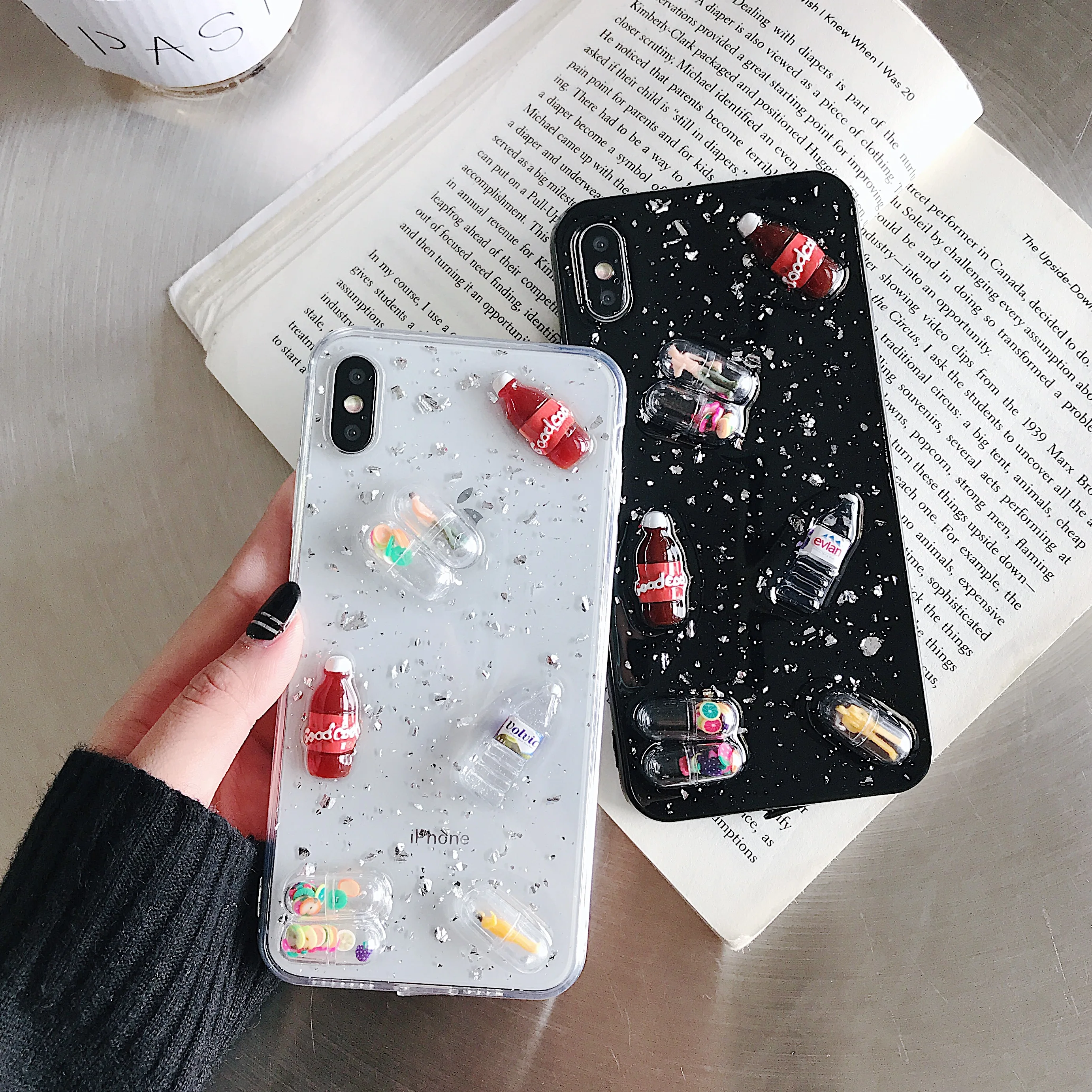 PIXIU 3D Кока злодей чехол для iPhone 7 8 6 6S Plus X XS XR Max Bling Высокое качество ТПУ задняя