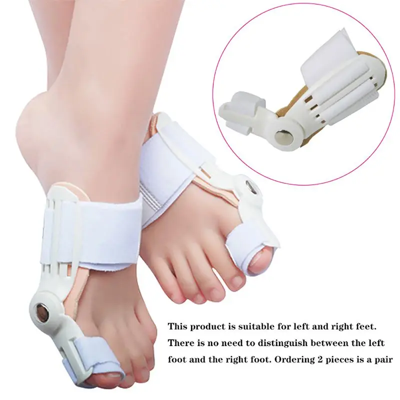 

Toe Bunion Corrector Separators Protective Cover Foot Care Straightener Toes Bone Orthotics Orthopedic Tool