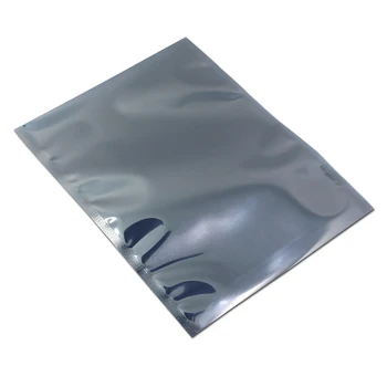 

100Pcs/lot 31 Sizes Flat Anti Static Packaging Bag Open Top Heat Seal Grocery Retails Anti-static Storage Bag for Electronics