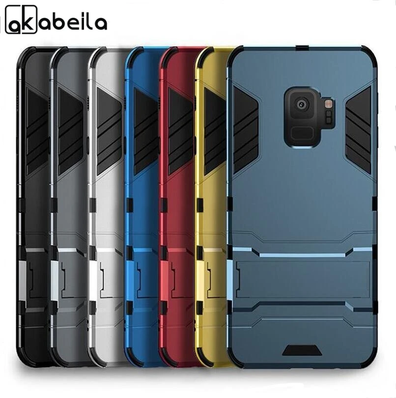 

For Samsung Galaxy A50 Case Robot Armor Hard Silicone Cover For Samsung A10 A20 A30 A40 A50 A60 A70 A80 A10E A20E M20 M10 Bags