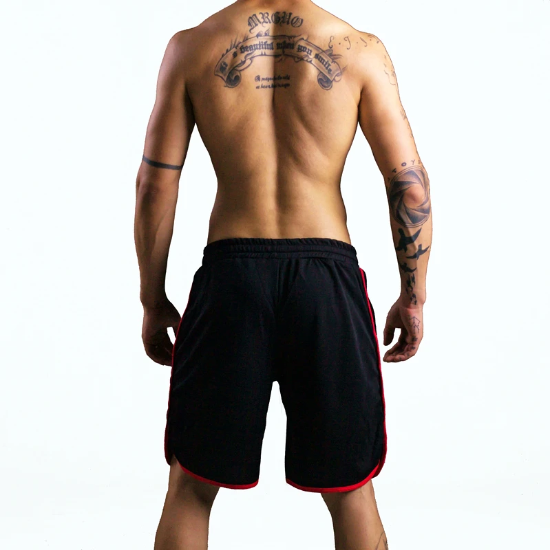Брендовые модные шорты для мужчин спортивные мужские бодибилдинга штаны фитнеса
