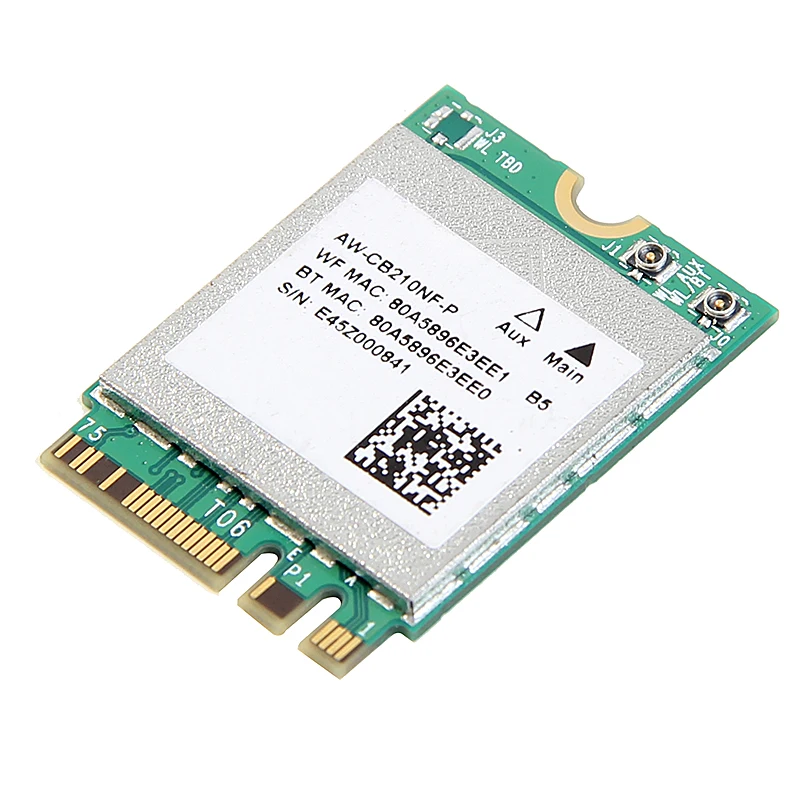 Двухдиапазонный адаптер Broadcom BCM94356Z AW-CB210NF-P NGFF M.2 WiFi беспроводная карта 867 Мбит/с+ Bluetooth 4,1 802.11ac BCM94356Z карта переменного тока