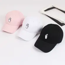 Новые Бейсболки с вышивкой жестами и пальцами, регулируемые бейсболки для девочек и мальчиков, Повседневная шляпа с сердечком для мужчин и женщин