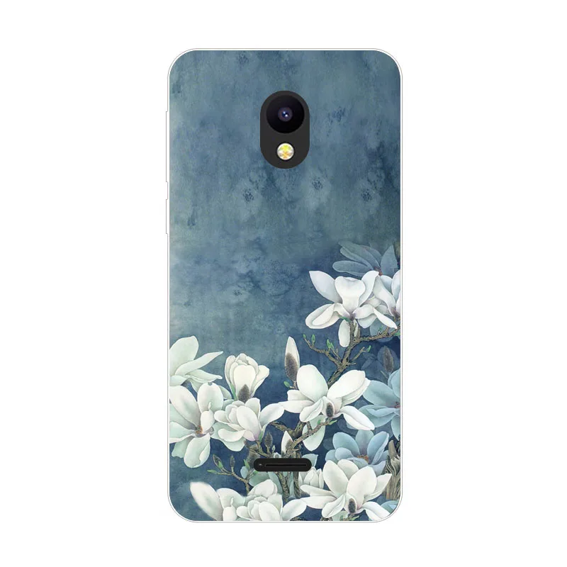 Meizu C9 Pro Чехол, силиконовая цветочная картина с изображением растений мягкая задняя крышка из ТПУ для Meizu C9 защитный чехол для телефона