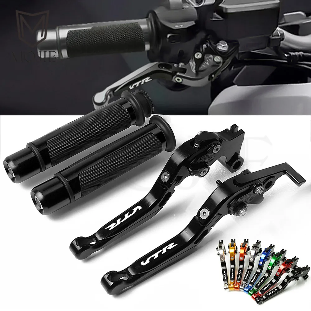 

For Honda VTR1000F FIRESTORM VTR 1000 F 1998-2005 1999 2000 2001 2002 2003 2004 Motorcycle CNC Brake Clutch Lever Hand Grips