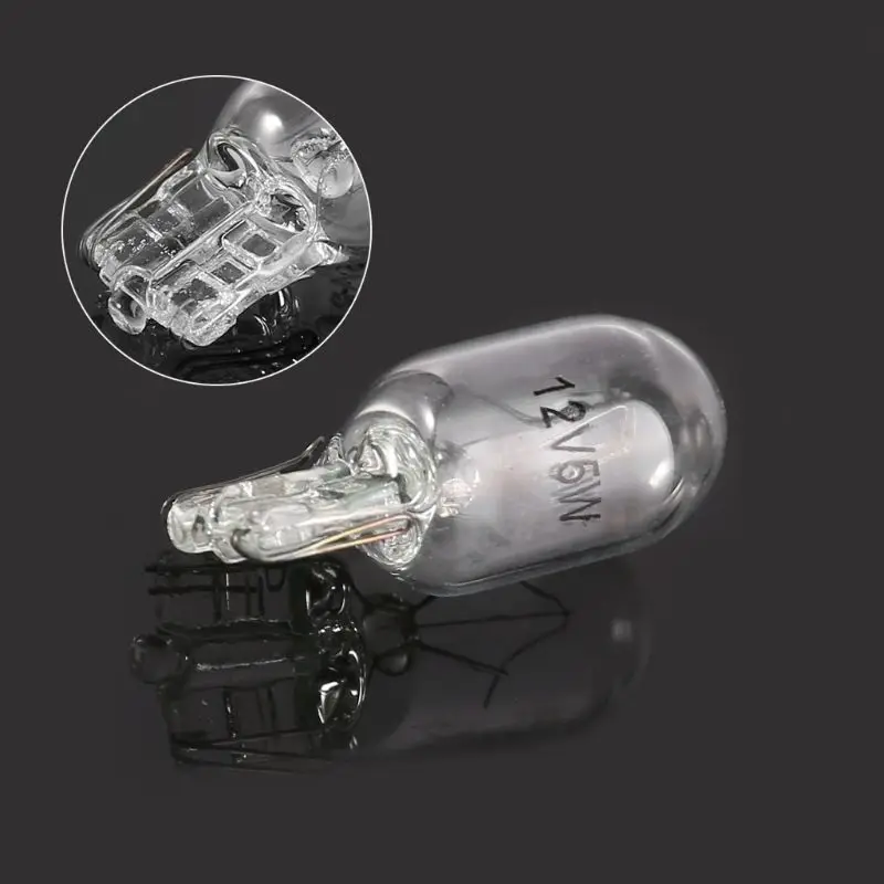 

YAM 1PC T10 W5W Cool White 5W Halogen Bulb Signal Interior Car light Lamp New