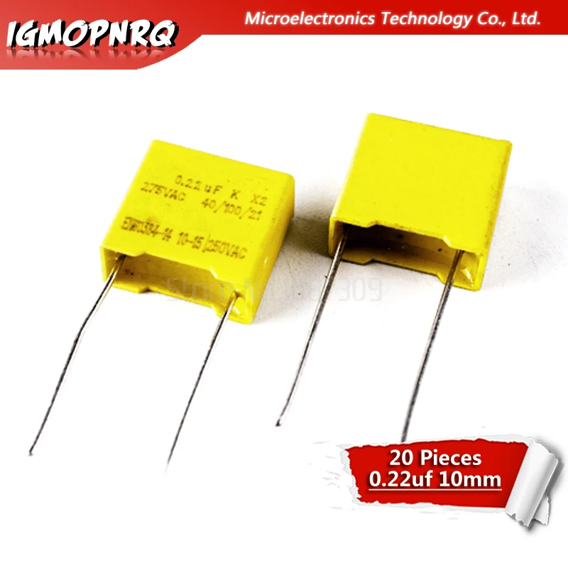CBB22 115J 400V Condensadores De Película De Polipropileno Metalizado