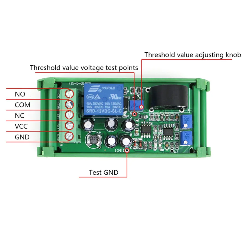 Высокое качество переменного тока сенсор модуль переключатель выход DC24V AC 0-10A полный спектр линейного детектора