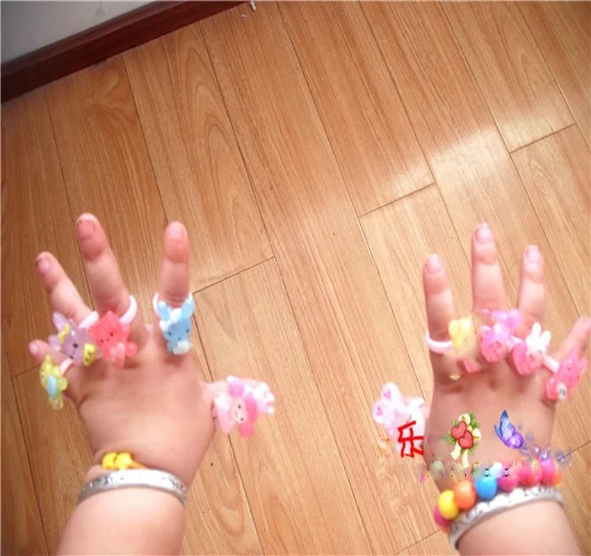 5pcs/set Rings for children Girls Ring Cool Jewelry Anillos Anel Sale Bijoux Femme Children's birthday present infinity ring