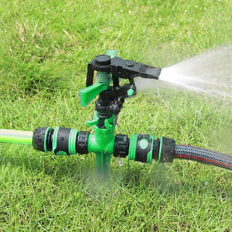 Garden Sprinkler Nozzle 100 PCS 360 Degree Rotating Irrigation Spray Mist Tools 