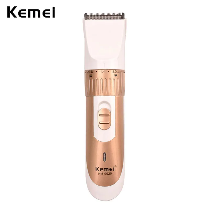 

0.8-2.0mm Adjustable Kemei Electric Hair Clipper Rechargeable Beard Trimmer With Comb Hair Cutting Machine for Men Haircut S42