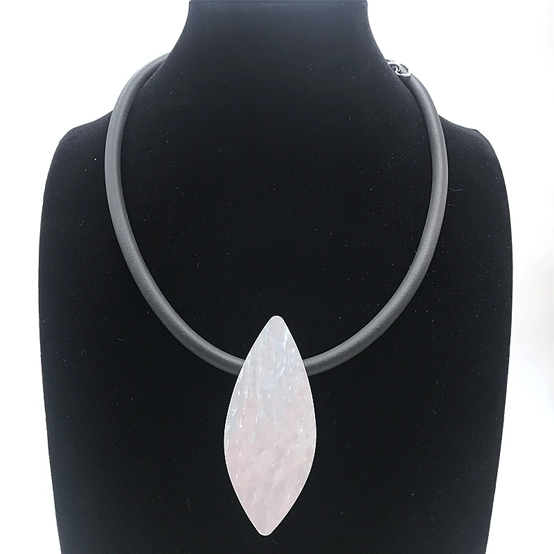 2019 New Fashion For Women Necklace Handmade Soft Necklaces Adjustable Big Collar Choker Chain Tree Leaf Pendant Vintage Jewelry | Украшения