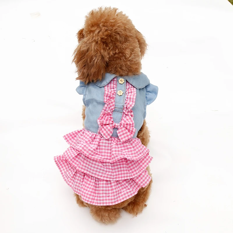 Spring and Summer Blue Yellow Green Pink Lovely Countryside Style Pets