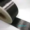 Tissu unidirectionnel en Fiber de carbone T700, 4 pouces/10cm de largeur, 300g/m2, 12k UD, matériau de réparation haute résistance ► Photo 2/5
