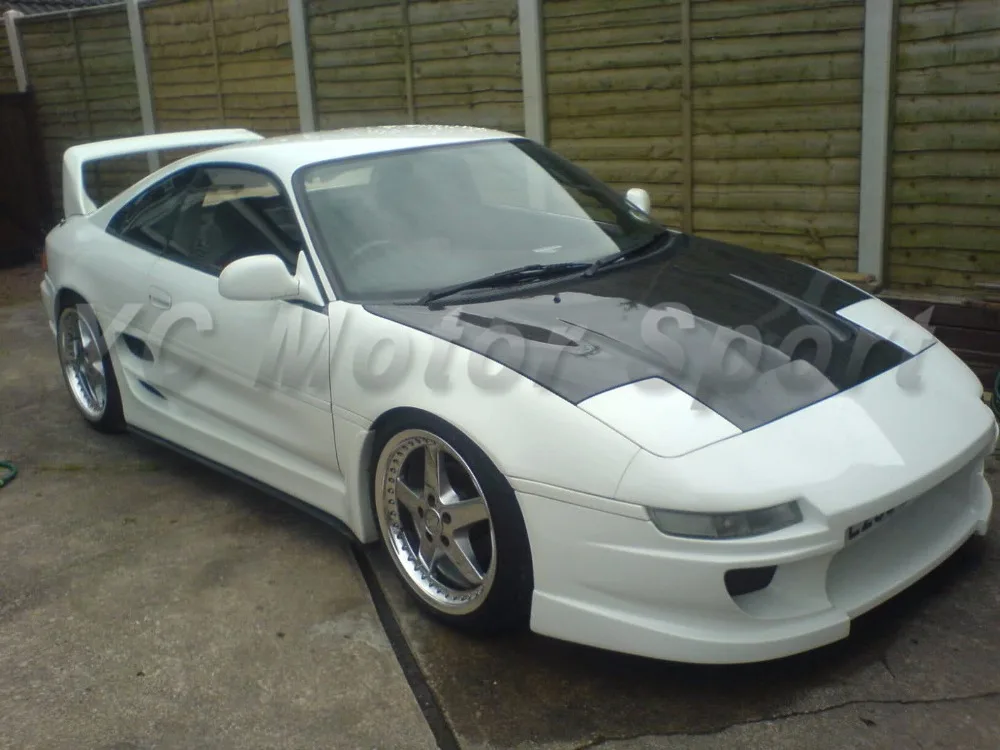 1990-1995 Toyota MR2 SW20 Border Style Hood CF (11)