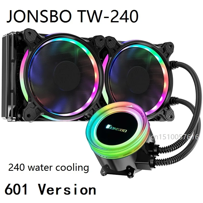Jonsbo TW2-240 601 версия интегрированный cpu охладитель воды холодная головка