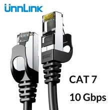Unnlink – câble Ethernet UTP Cat6 STP Cat7 Lan, 2m 3m 5m 8m 10m, pour raccordement réseau, pour PC, Modem, routeur, TV Box