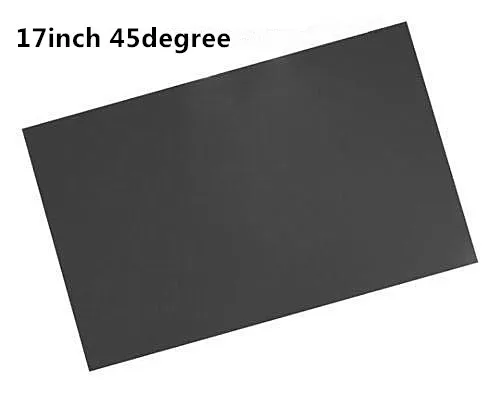 

100pcs sheet 17inch LCD LED polarizing film for PC monitor screen 45degree