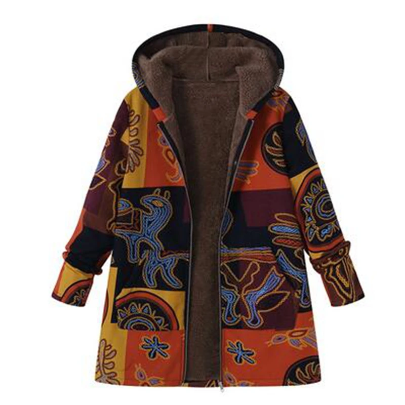 b Warm Winter Jacket Women Fashion Plus Size Long Coat Hooded Open Front Thick Parka Jacket Outerwear Overcoat Abrigos De Mujer b Warm Winter Jacket Women Fashion Plus Size Long Coat Hooded Open Front Thick Parka Jacket Outerwear Overcoat Abrigos De Mujer
