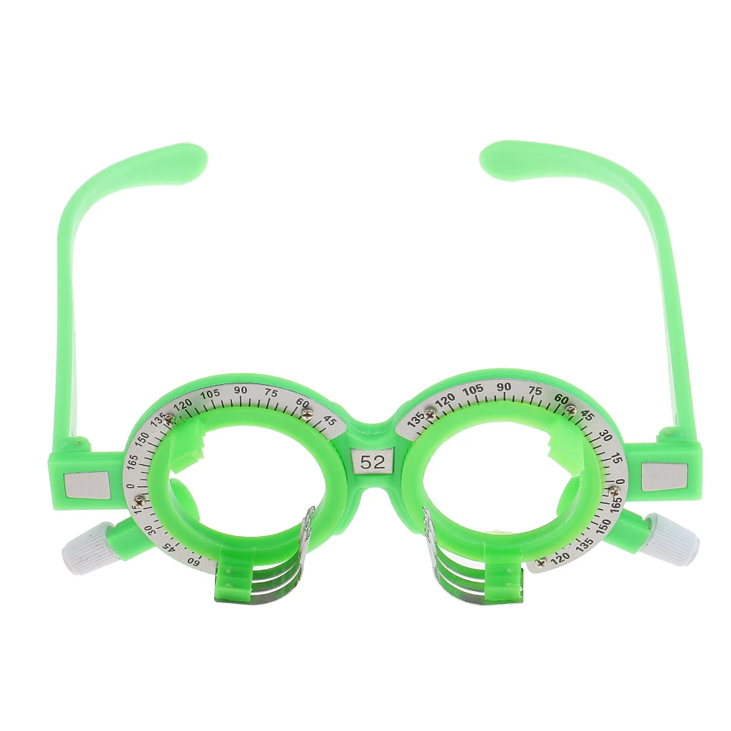 10 Pieces/box Plastic Colorful Optical Trial Lens Frame Optometry Equipment Eyes Optician