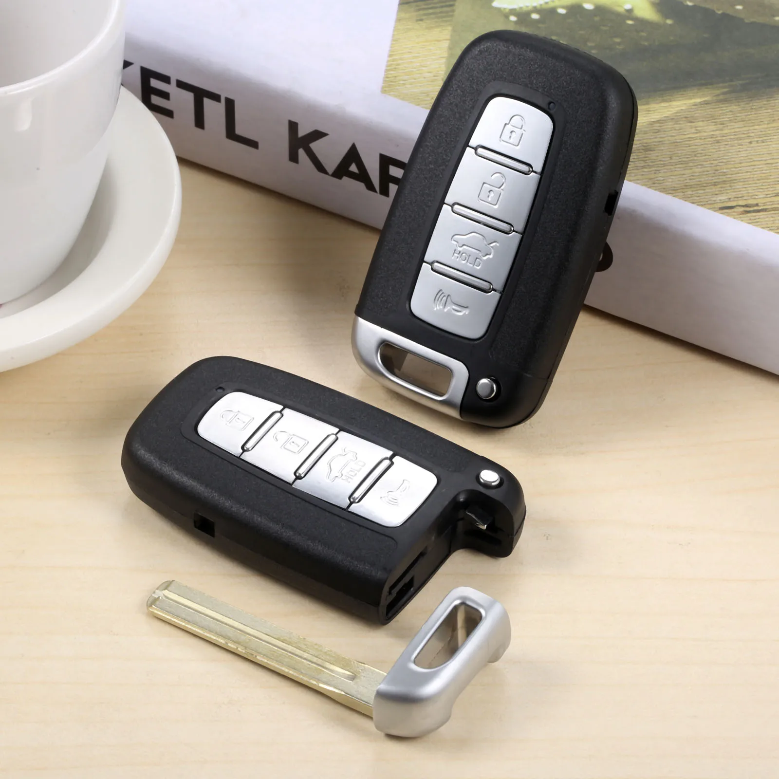 

4 Buttons 433Mhz Smart Remote Key Keyless Fob PCF7952 SY5HMFNA04 For Hyundai Veracruz Santa FE Tucson Elantra GT