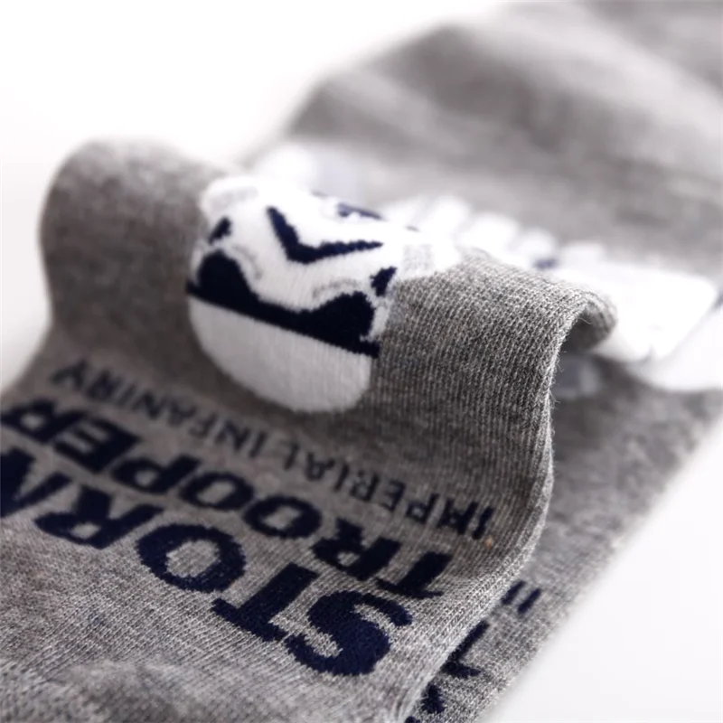 Милые носки с героями мультфильмов женские хлопчатобумажные забавные