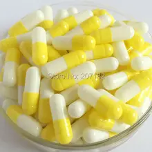 10000 шт./упак.) 0# желтый/белый желатин пустая капсула размер 0- Соединенные и разделенные доступны