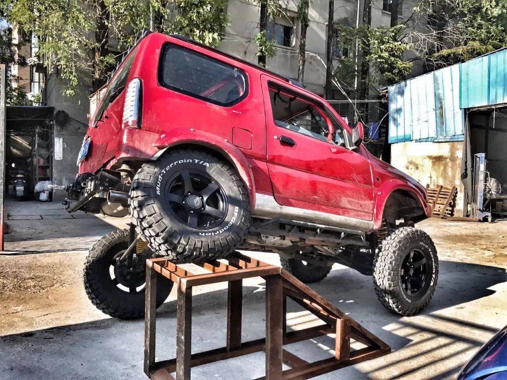 Jimny JB43 автомобильный Стайлинг 3,5 дюймов подъем Подвески комбо комплект