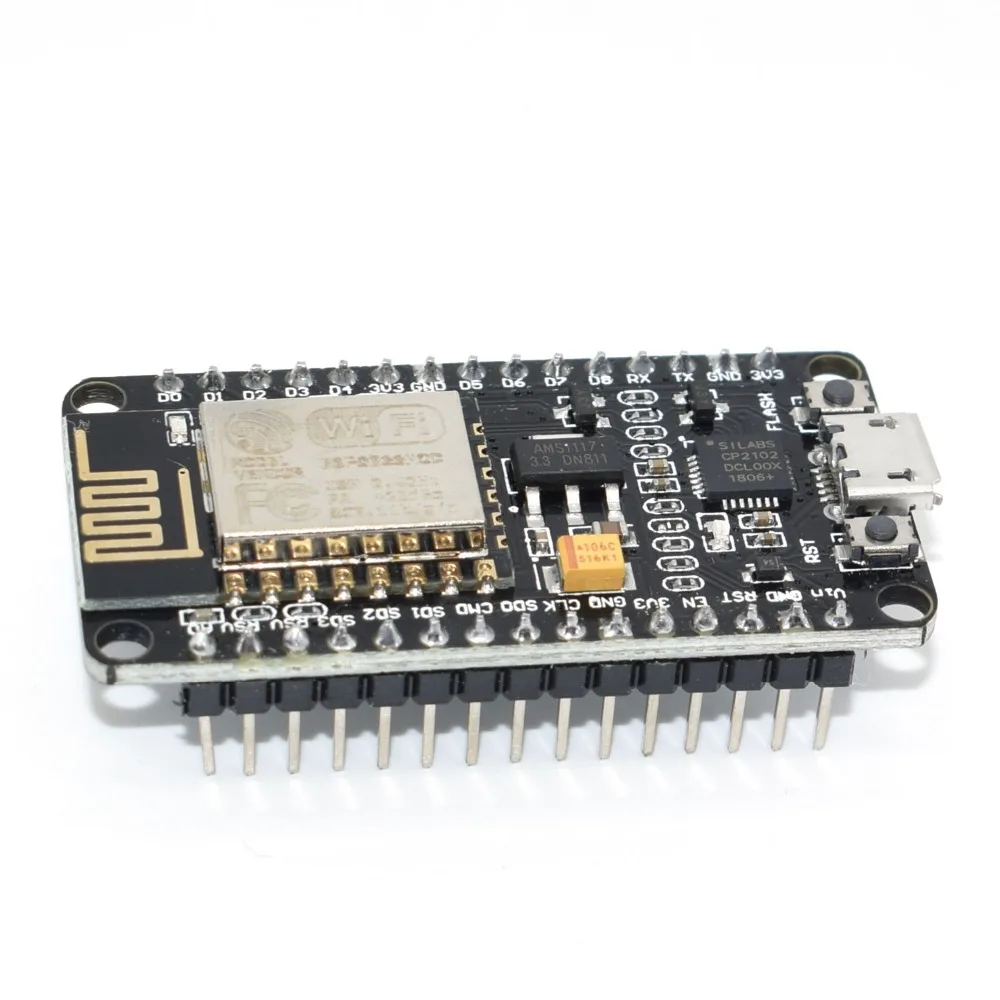 Беспроводной модуль CH340/CP2102 NodeMcu V3 V2 Lua WiFi Интернет вещей макетная плата на основе ESP8266 ESP-12F с антенной pcb