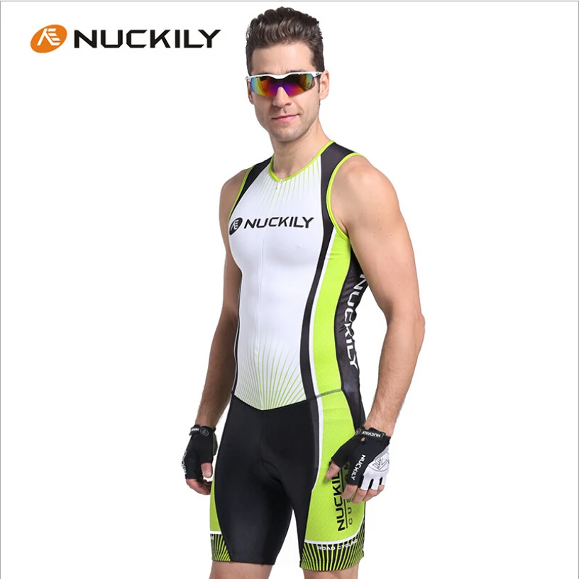 Men Cycling Jersey Sleeveless Triathlon Cycling MTB Sleeveless