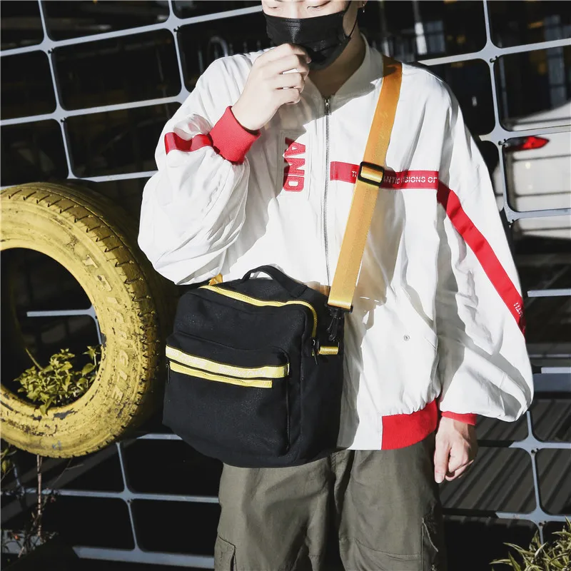 Menghuo CANVAS TOTE HANDBAG Women Messenger Bags Women's Multifunctional Travel Shoulder Crossbody Bag Letters Messenger BolsosBCUH9412