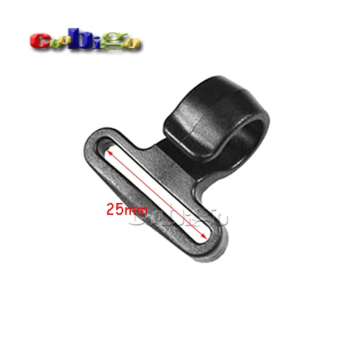 

25pcs Pack 1" Plastic Snap Hooks Backpack Buckles Webbing 25mm #FLC044-B
