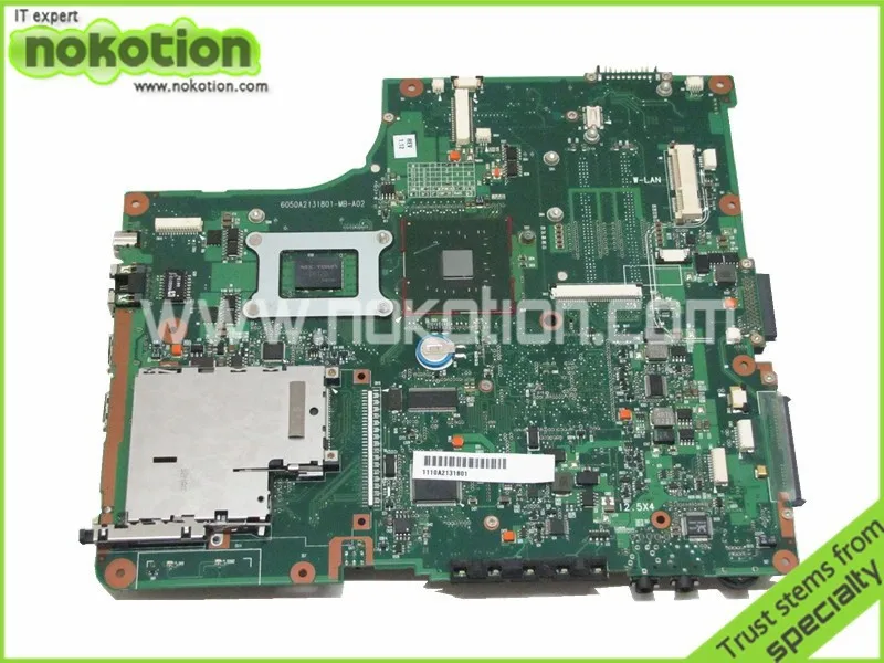 NOKOTION laptop motherboard For Toshiba A205 A200 V000108040 integrated DDR2 Mainboard full tested free shipping | Компьютеры и офис