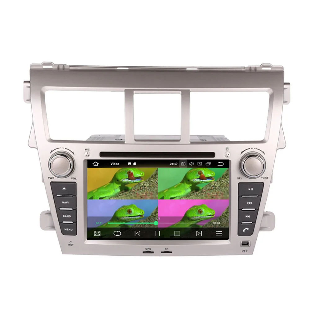 2 Din Android 8 0 Восьмиядерный 4 Гб ОЗУ автомобильный Головной блок DVD мультимедийный