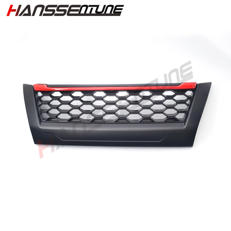 

HANSSENTUNE Car Accessories body kit SUV matte black front NEW Radiator Hood Grill Grille Mesh for fortuner 2016