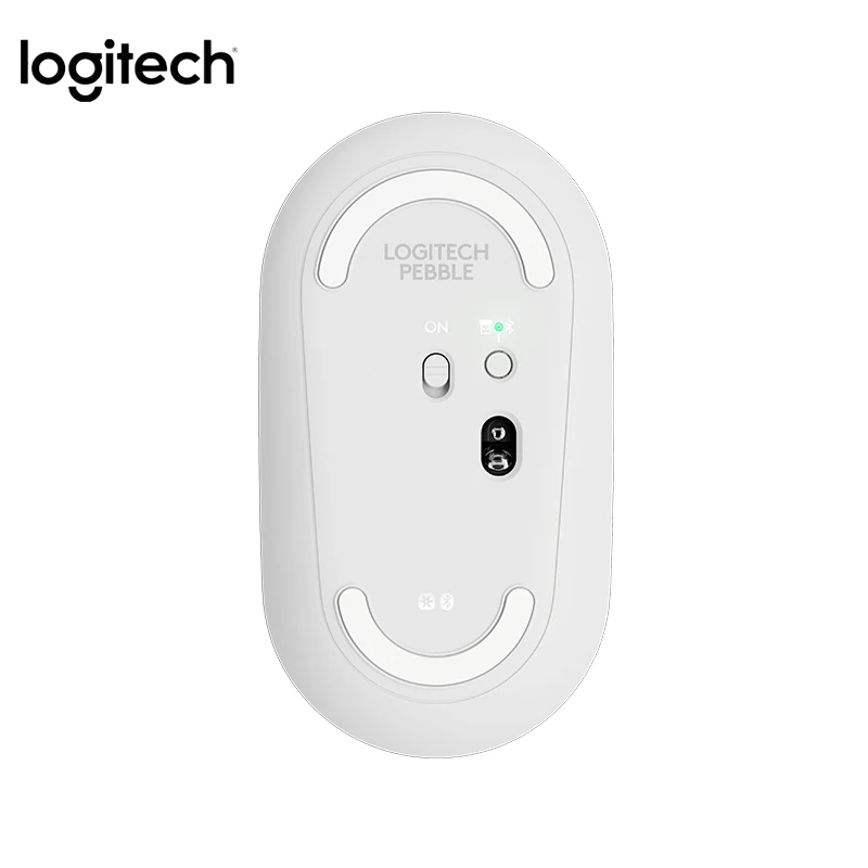 Оригинальная Новейшая Bluetooth Мышь Logitech PEBBLE тонкая светильник Кая 1000DPI 100 ГГц