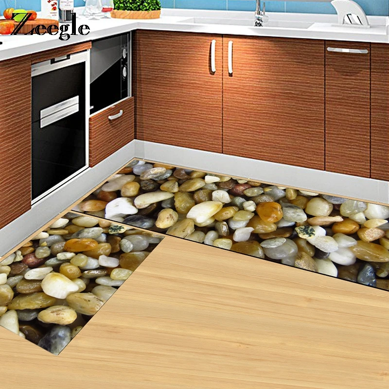 Zeegle Cobblestone печатные ковры противоскользящие кухня гостиная столовая спальня домашний декор Добро пожаловать пол ковры