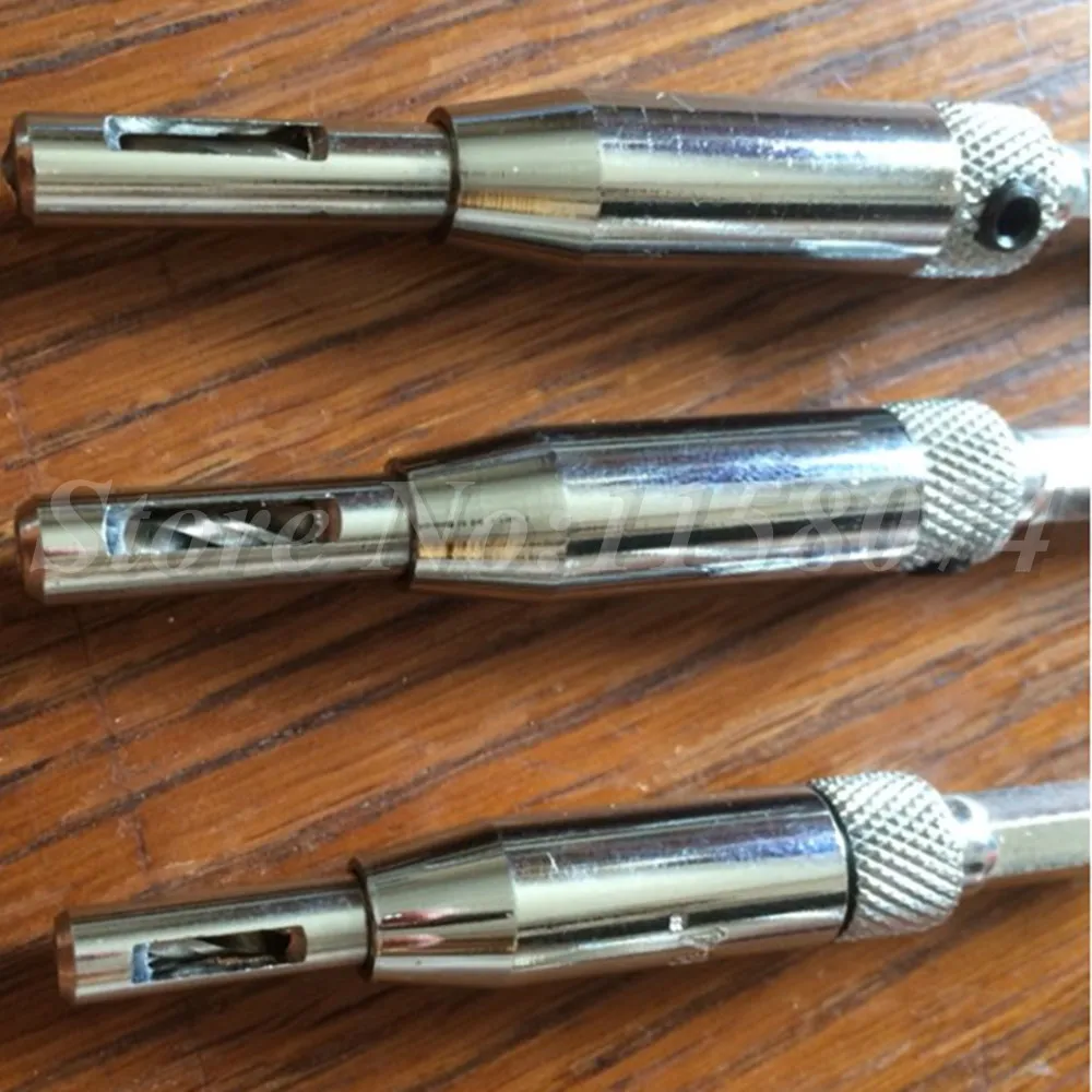 DOOR LOCK & HINGE DRILL BIT SET SELF CENTERING FOR WOOD METAL PLASTIC ETC.
