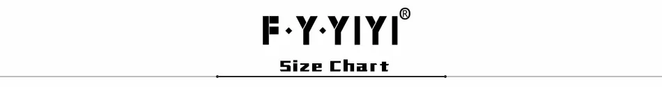 FYYIYI尺码表 表头