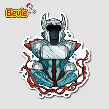 Bevle 9213 Thor Label Wasserdichte Mode Kühlen Notebook Aufkleber Laptop Gepäck Mode Graffiti Auto Cartoon 3 Mt Aufkleber