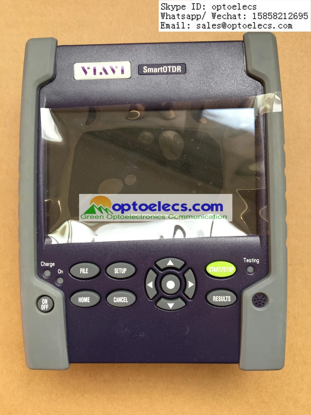 DHL Бесплатная доставка JDSU/ Viavi SmartOTDR 100A SM OTDR с E126A модулем 1310/1550nm динамический 37/35 дБ