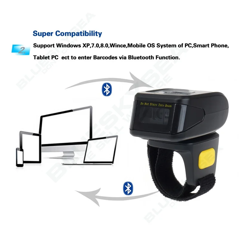 Портативный сканер штрих кода Eyoyo MJ R30|barcode reader|wireless scanner2d scanner |