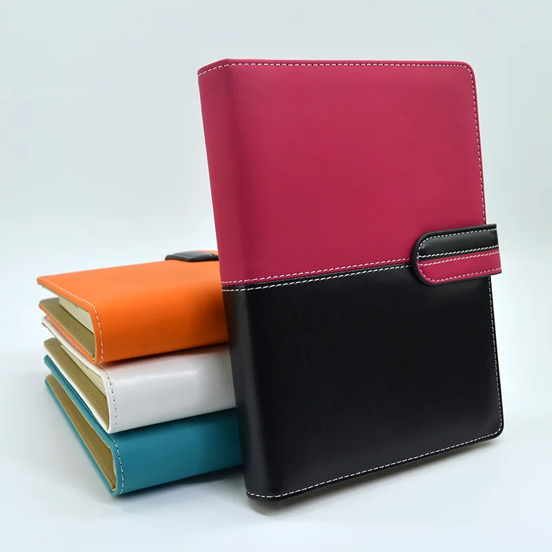 A5 Loose leaf Binder Notebook Thickened Cute Leather Notepad Removable