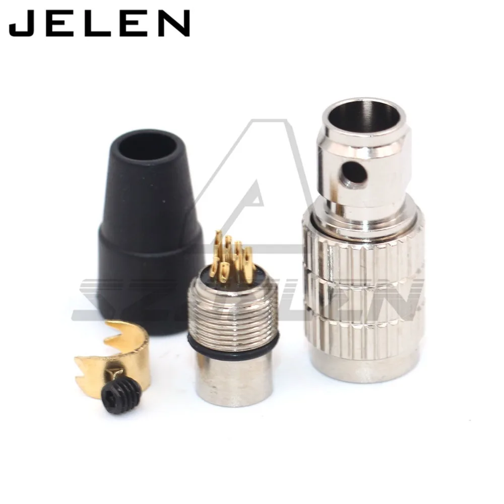Hirose conector 8pin conector Macho e fêmea