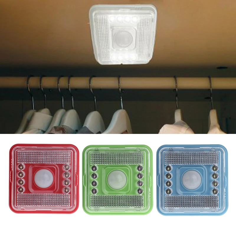 

8 LED PIR Auto Sensor Motion Detection Wireless Outdoor Infrared Light Lamp